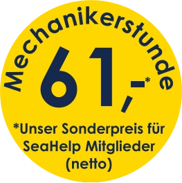 Mechanikerstunde 61, * *Unser Sonderpreis für  SeaHelp Mitglieder (netto)